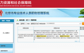 康复医学治疗技术副主任技师，北京评审要求